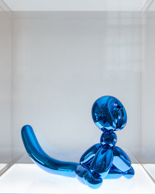 Balloon Monkey (Blue) by Jeff Koons