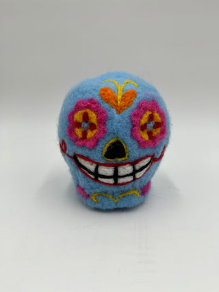 Felt Sugar Skull Ornaments