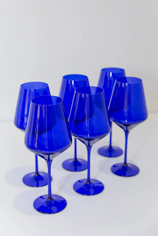 Estelle Colored Wine Stemware | Set of 6