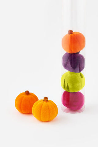Flocked Pumpkins (Individual)