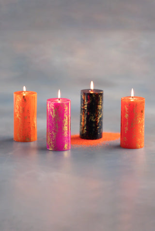 Halloween Pillar Candle