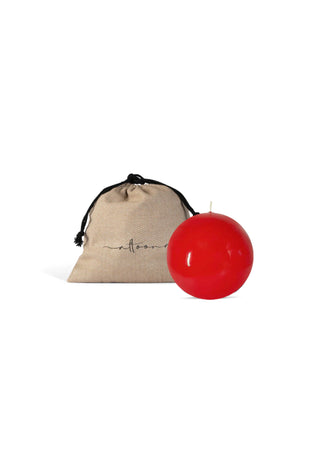 Hand Painted Sphere Candle