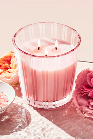 Himalayan Salt + Rosewater 3-Wick Candle