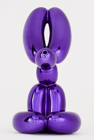 Balloon Rabbit (Violet) by Jeff Koons