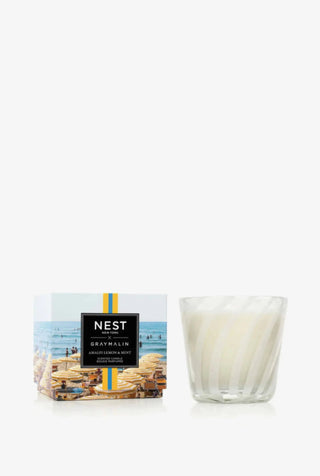 Amalfi Lemon & Mint 3-Wick Candle