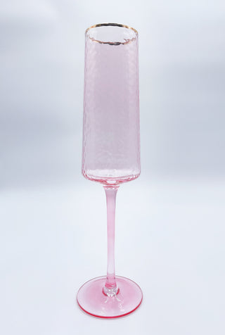 Rainbow Champagne Flute