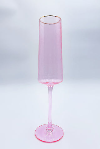 Rainbow Champagne Flute