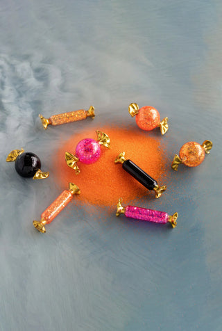 Spooky Sparkle Candy Ornaments