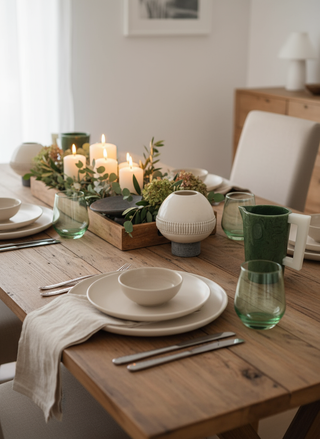 Holiday Table Setting