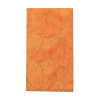 Gilded Majolica Coral Guest Towels