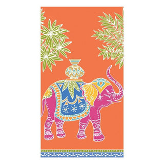 Royal Elephant Paper Guest Towels in Orange