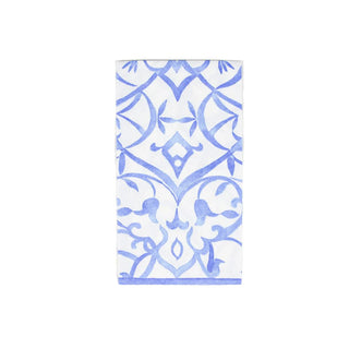 Algarve Ceramic Blue Paper Linen Guest Towels