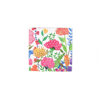 Cottage Floral Paper Cocktail Napkins