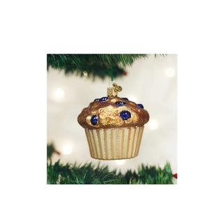 Blueberry Muffin Ornament