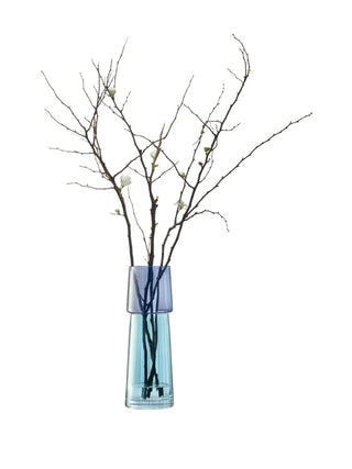 Gems Vase Large, Sapphire