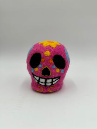 Felt Sugar Skull Ornaments