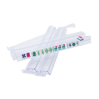 Clear Mahjong Acrylic Rack & Pusher Set