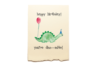 Happy Birthday - Your Dino-mite! Greeting Card