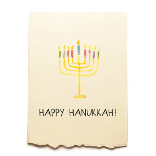 Happy Hanukkah Greeting Card