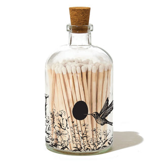 Large Apothecary Match Bottle
