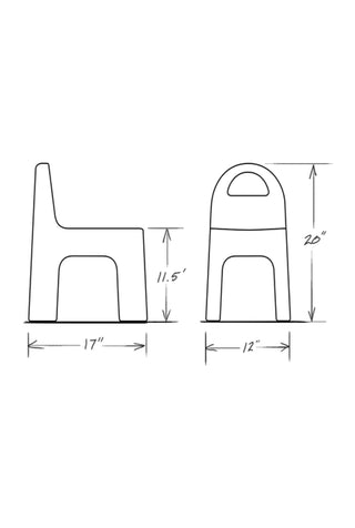 Bauen The Set: Table and Chairs