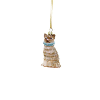 Kitten Ornaments, 5 Assorted