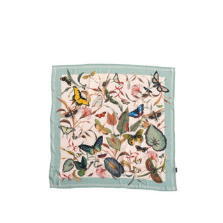 Butterfly Aqua Scarf, Small