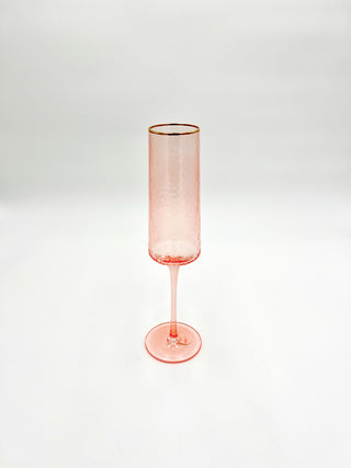 Rainbow Champagne Flute