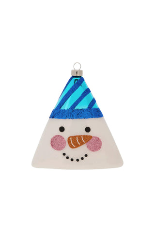 Smiling Snowman Ornament