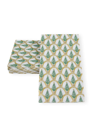 Deco Christmas Gold Paper Guest Towels