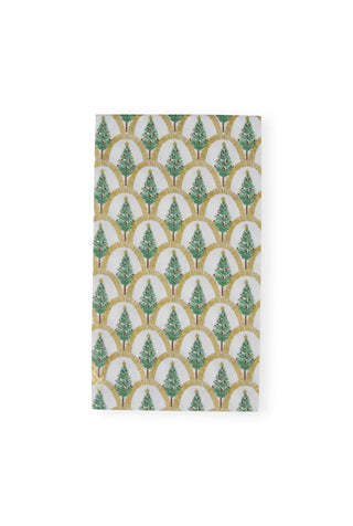 Deco Christmas Gold Paper Guest Towels