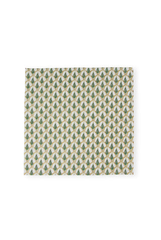 Deco Christmas Gold Paper Cocktail Napkins