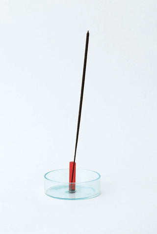 Duo Tone Glass Incense Holder