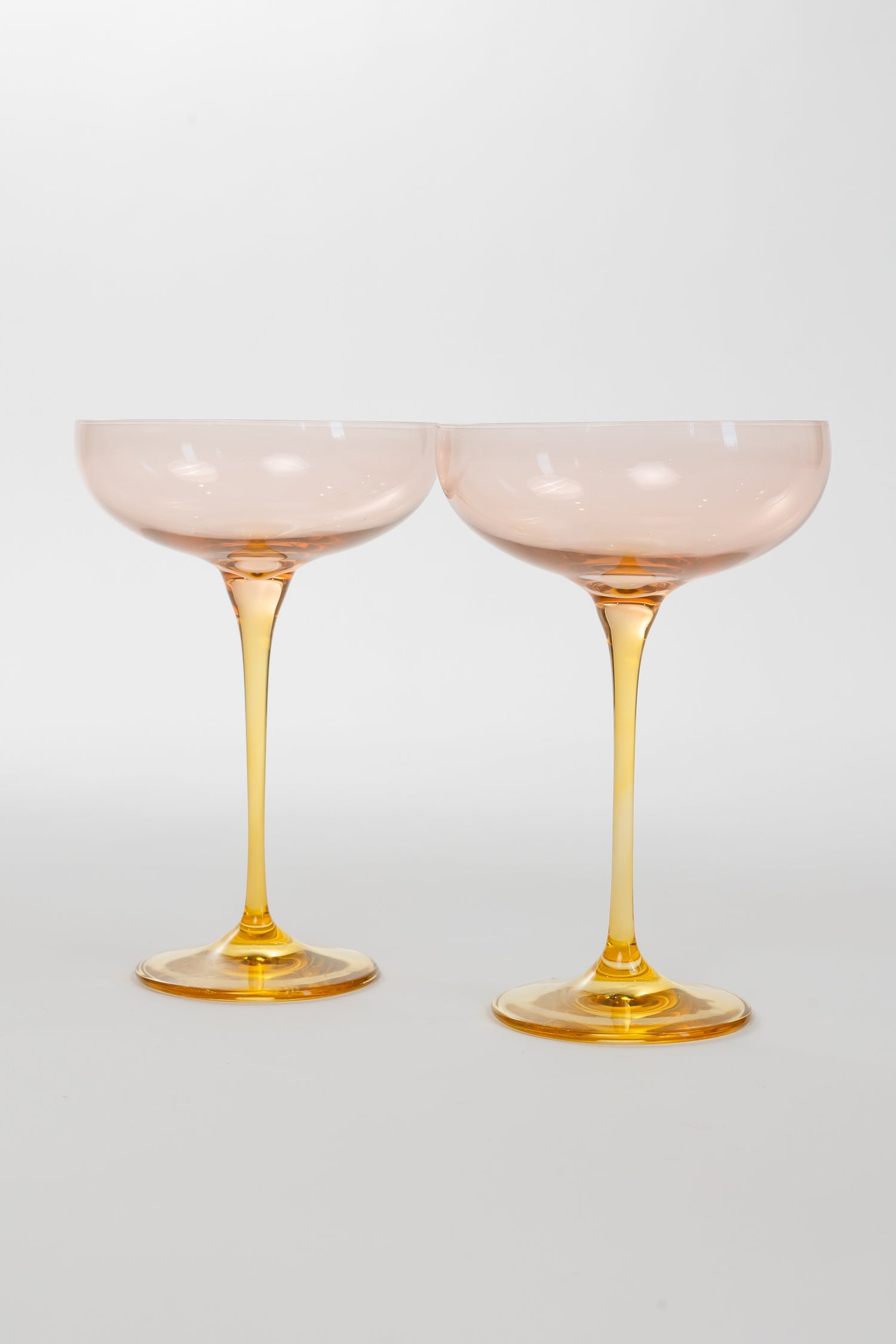 Estelle Colored Champagne Coupe - Set of 6 - Thumbnail 4