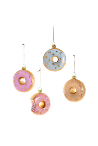 Small Fashion House Donut Ornaments