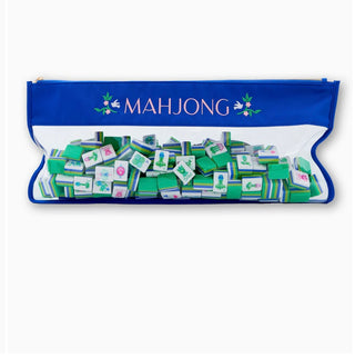 Royal Blue Mahjong Bag
