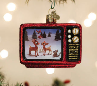 Christmas Classic Rudolph Television Ornament