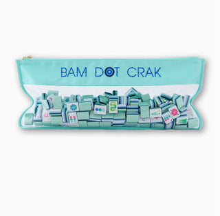 Mint Bam Dot Crak Mahjong Bag