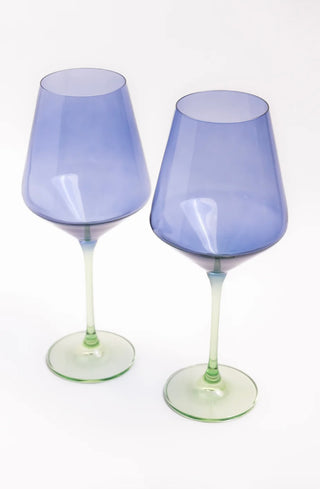 Estelle Colored Wine Stemware | Set of 2