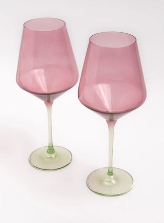 Estelle Colored Wine Stemware | Set of 2