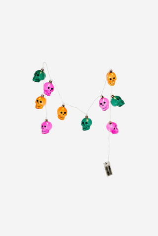 Lighted Skull Garland
