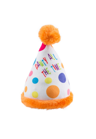 Happy Birthday Pawty Hat Toy