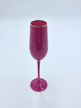 Sugar Plum Champagne Flute