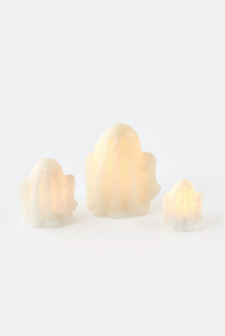 Lighted Ghost Candles