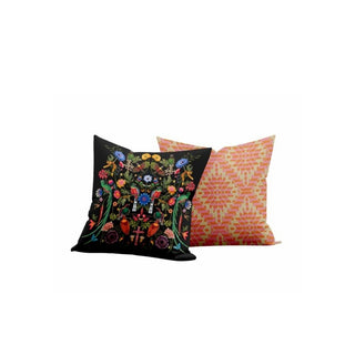 Mexica Pink Pillow, Large