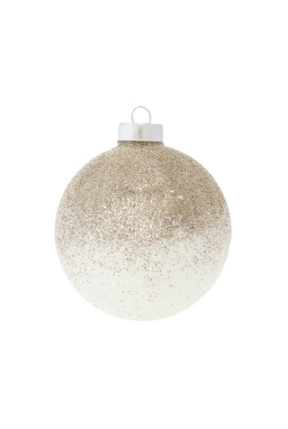 Ombre Beaded Round Ornament