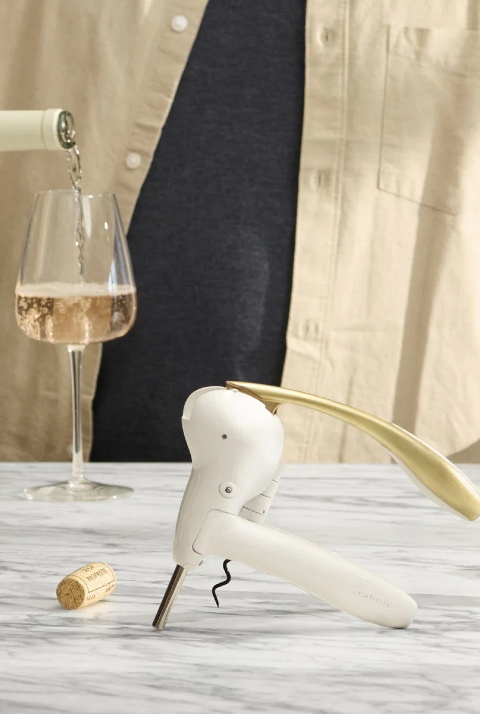 Rabbit Corkscrew - The Original - Black | (A) Bar Accessories - View #10