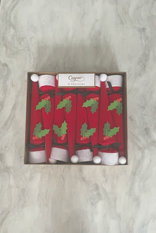 Santa Hat Christmas Cone Crackers