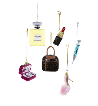 Tiny Beauty & Fashion Box Ornaments