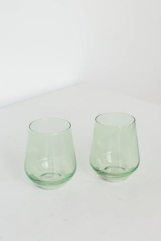 Estelle Colored Wine Stemless | Set of 6